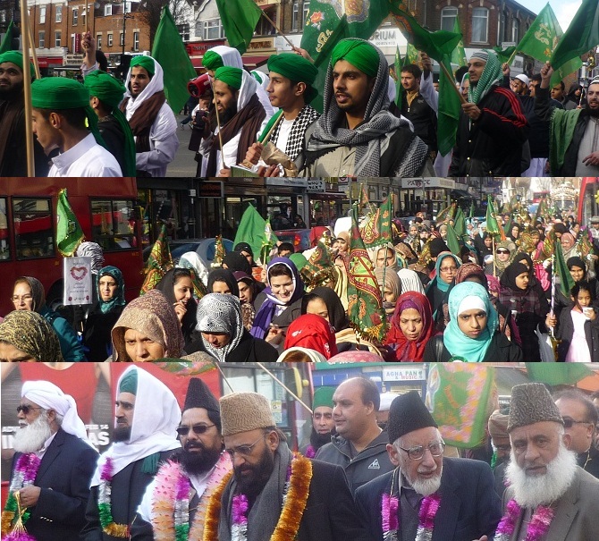 Milad un Nabi jaloos 2012 in Southall